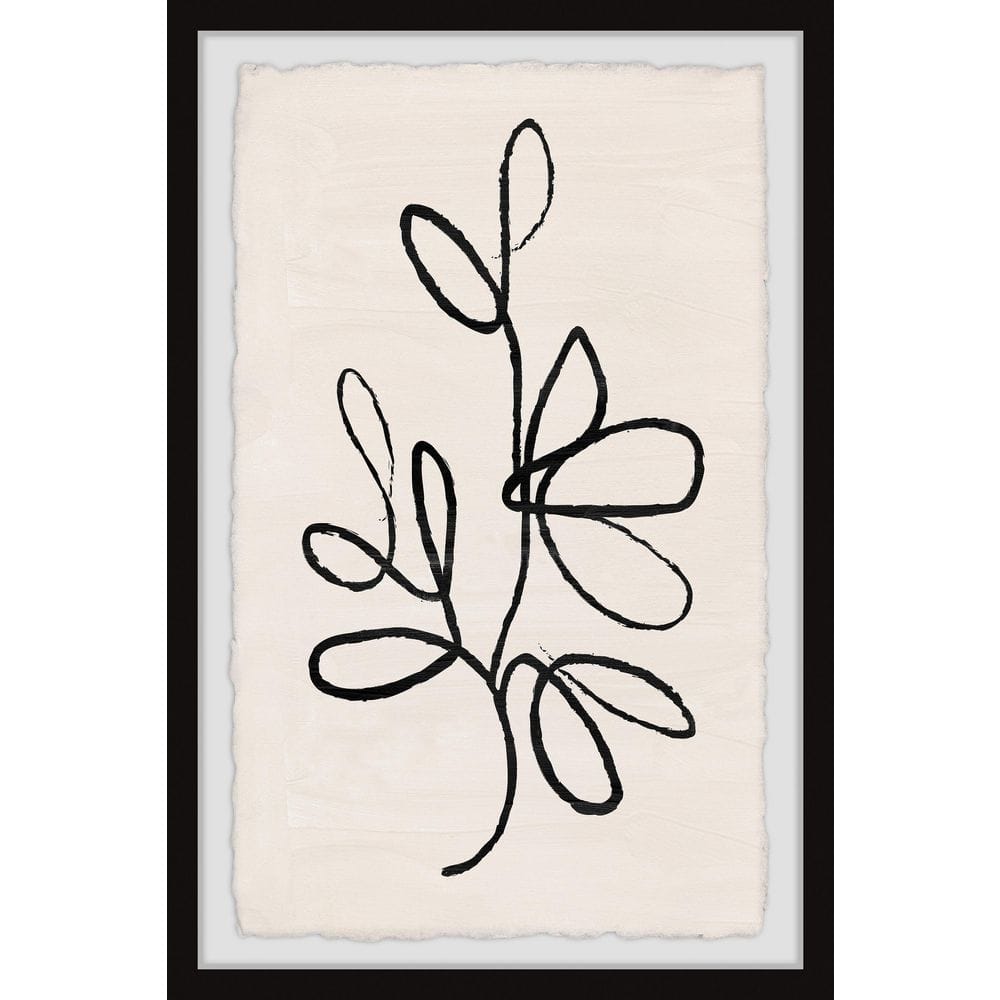 Brushstroke of Dreams by Marmont Hill Framed Abstract Art Print 18 in. x 12