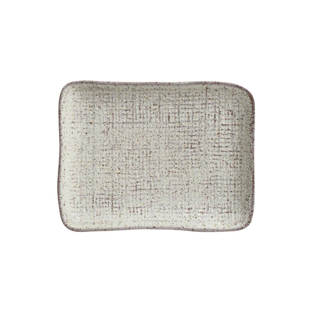 7.08 in. Pistache Teal Stoneware Rectangular Platter Juta (Set of 4) price history on PriceWatchPro
