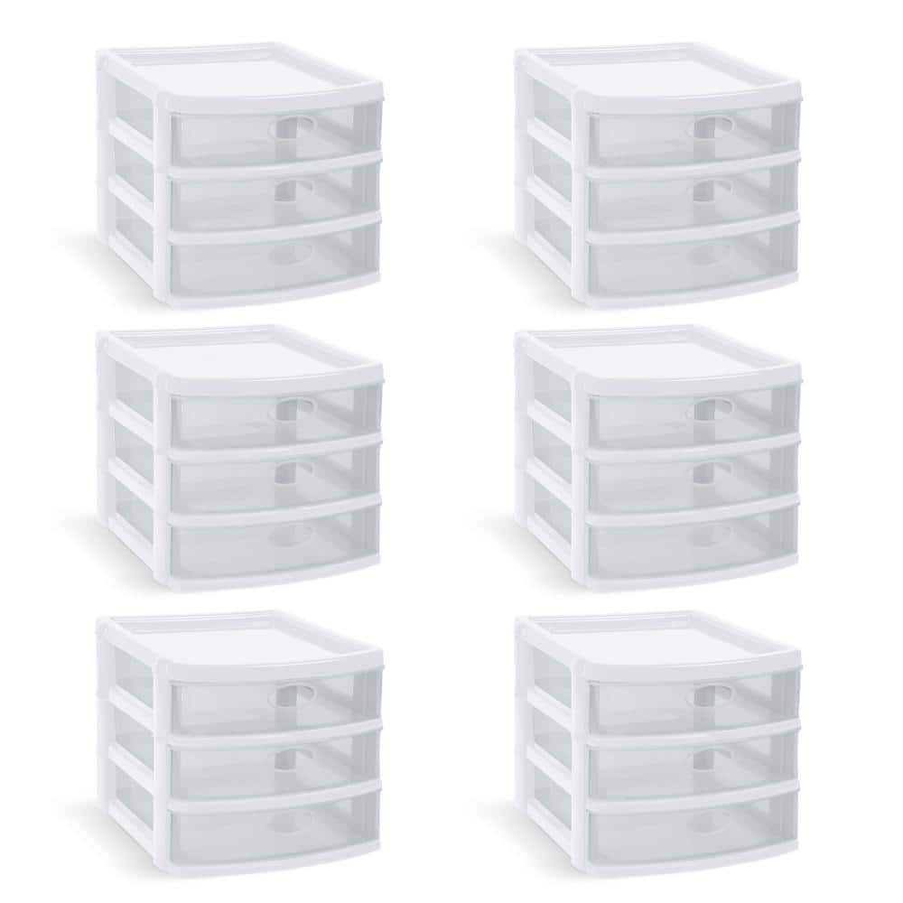 Home Basics 1.75 in H x 6.25 in W x 15.75 in D Plastic Drawer