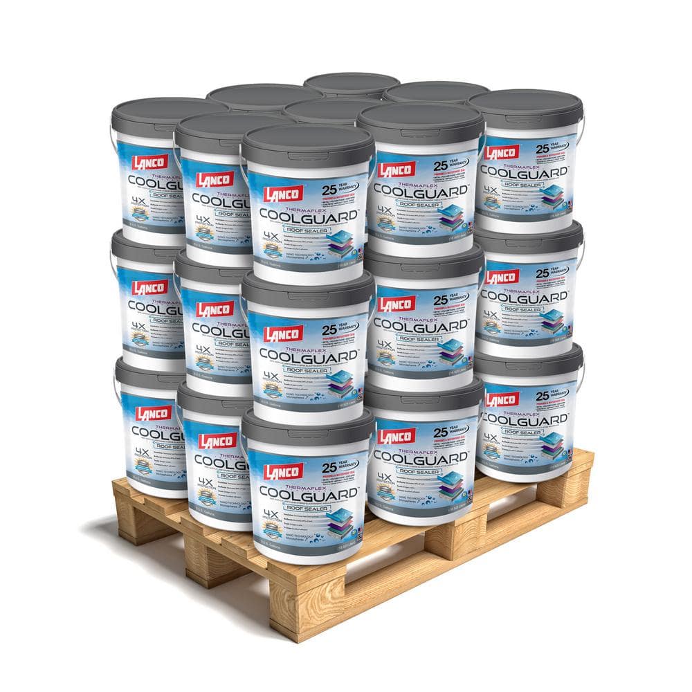 GTIN 718594370026 product image for Lanco 5 Gal. Coolguard 100% Acrylic Urethane Elastomeric Reflective Roof Coating | upcitemdb.com