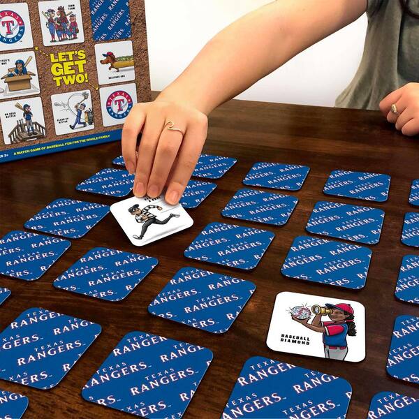 YouTheFan MLB Texas Rangers Licensed Memory Match Game 2500904