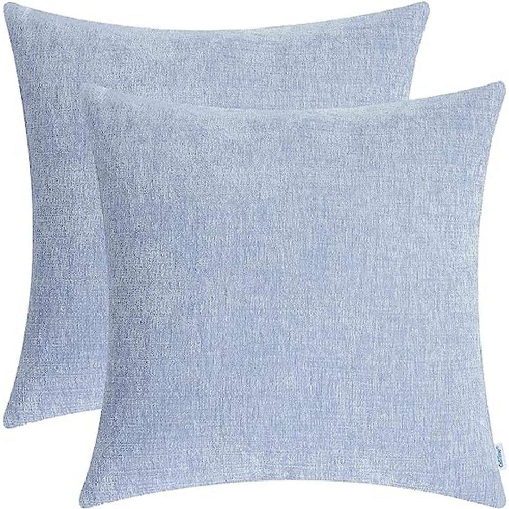 Outdoor Throw Pillow Covers Cases for Couch Sofa Home Decoration Solid Dyed