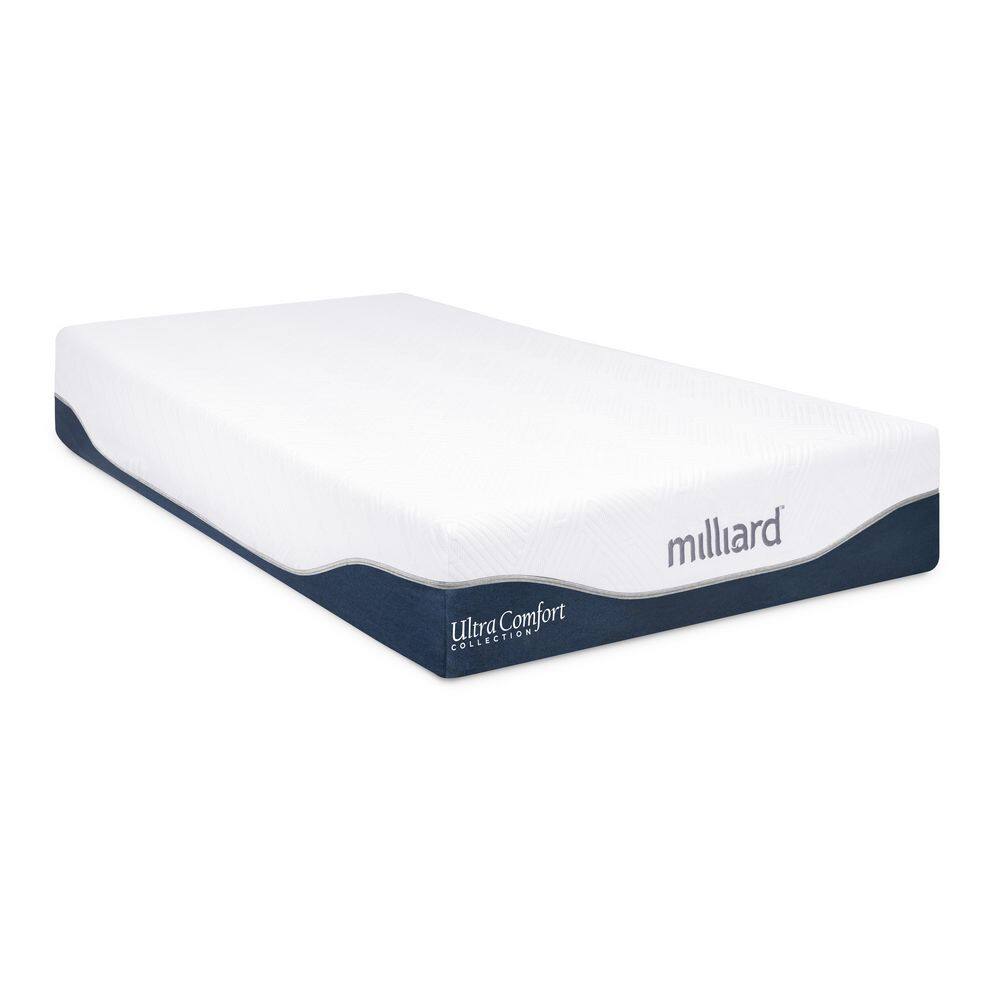 MILLIARD Premium Queen Medium Firm Memory Foam 10 in. Mattress MILMT