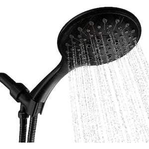 Shower Head with Hose 6-Spray Wall Mount Handheld Shower Head 2.5 GPM in Oil Rubbed Bronze