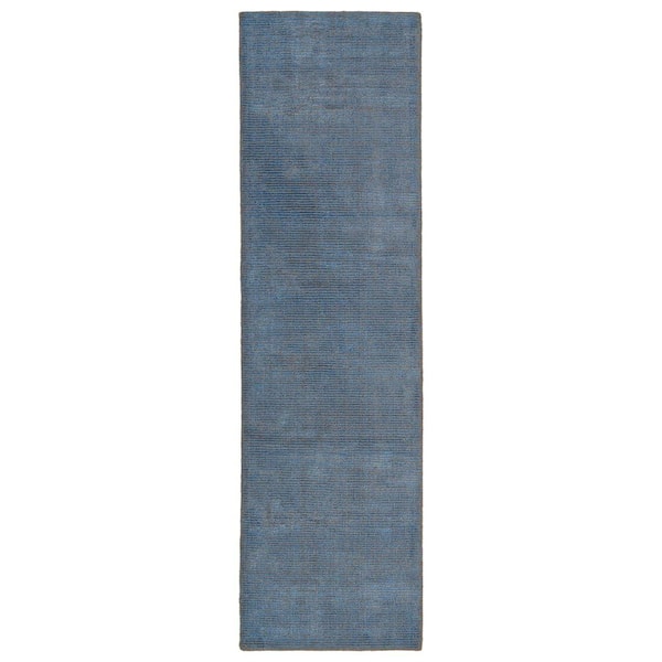 Kaleen Luminary Blue 2 ft. x 8 ft. Runner Rug