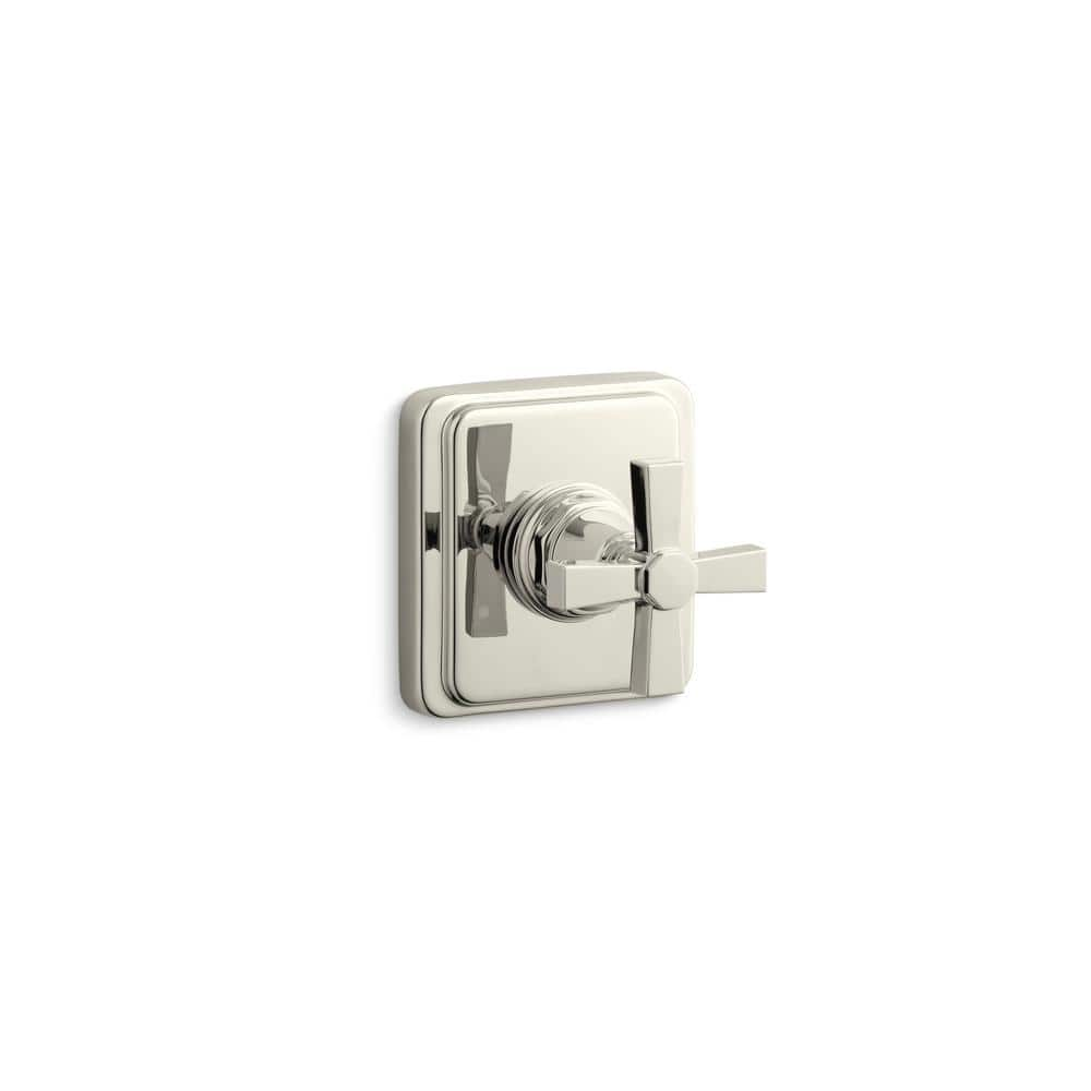 KOHLER Pinstripe 1-Handle Valve Handle in Vibrant Polished Nickel ...