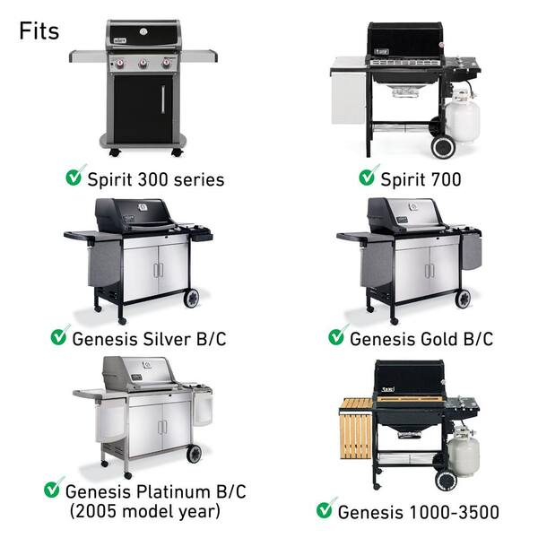 Weber Replacement Cooking Grates for Spirit 300 Gas Grill 7638