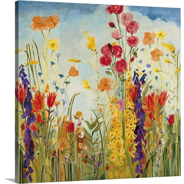 GreatBigCanvas "Laughter" by Jill Martin Canvas Wall Art