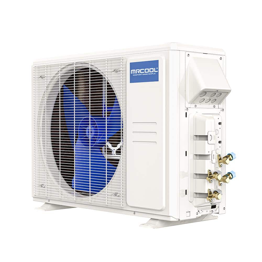 MrCool DIY 18K BTU 2-Zone Ductless Heat Pump with Remote and WiFi Control