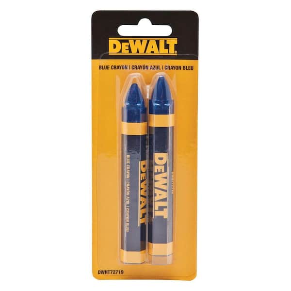 DEWALT Mark Lumber Crayon in Blue