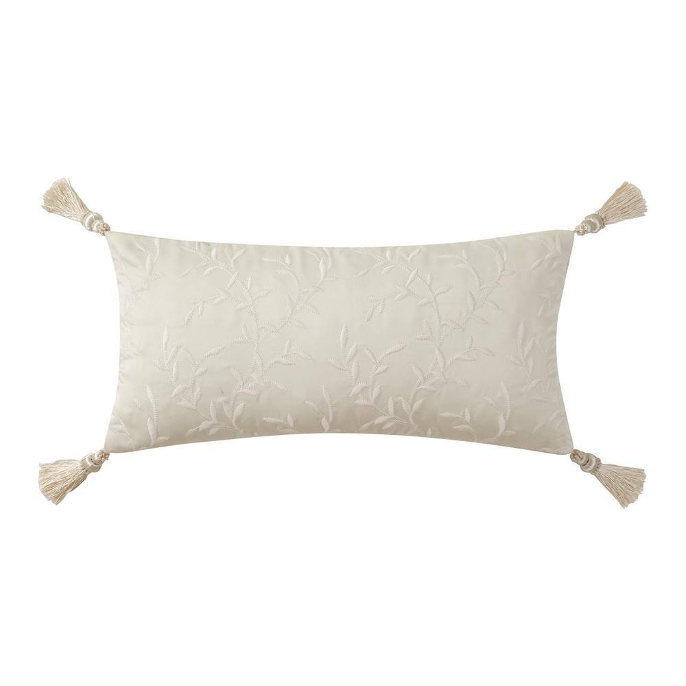 Coussin Décoratif Waterford Linens - Lynath - 11x22 Pouces - Or - NWOT