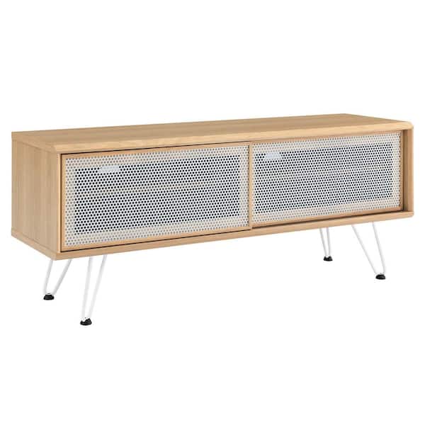 MODWAY Nomad 47 in. TV Stand in Oak