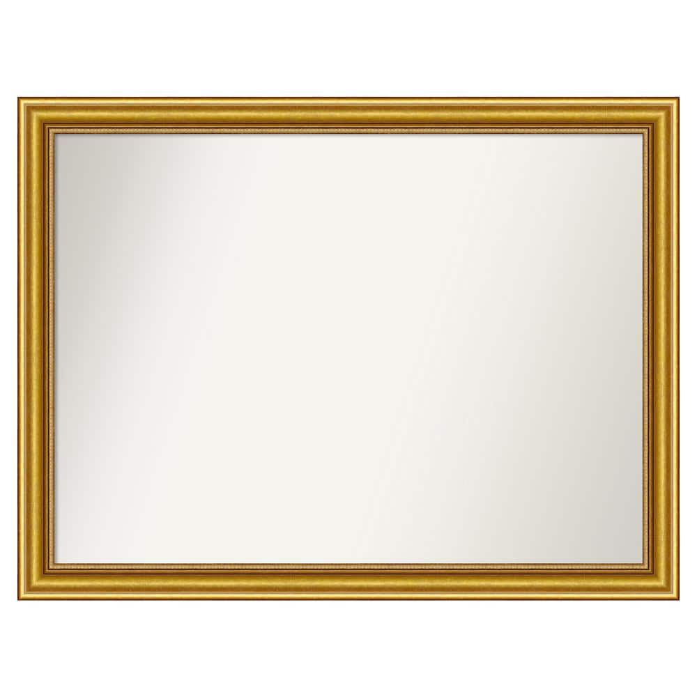Townhouse Gold 37.75 in. x 28.75 in. Custom Non-Beveled Wood Framed Batthroom Vanity Wall Mirror price history on PriceWatchPro