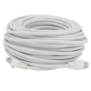 CE 50 ft. Cat 6A UTP Patch Cable White