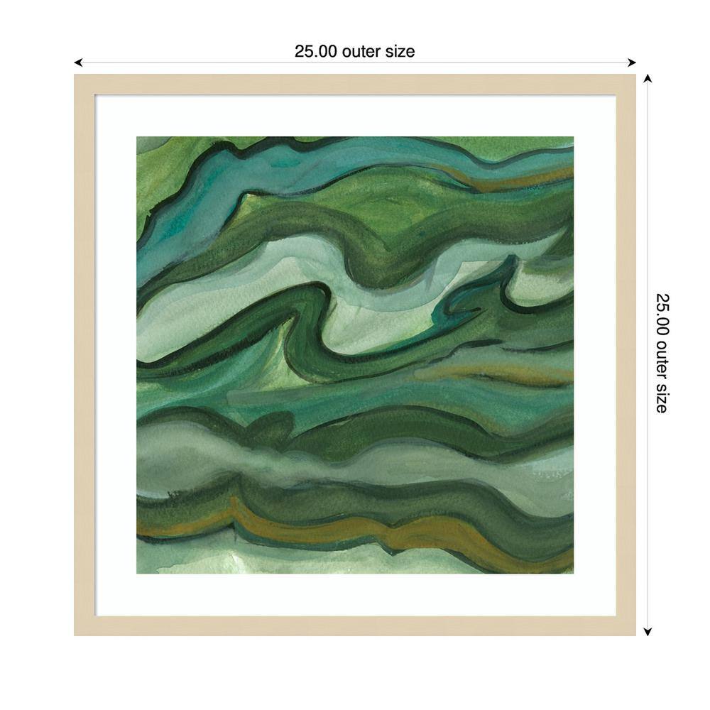 Living Spectrum IV Abstract Expressionism Framed Wall Art Print