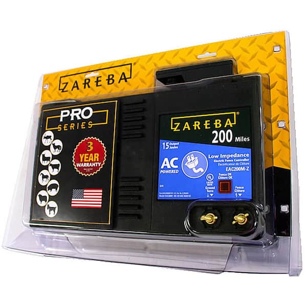 Zareba 200-Mile AC Powered Low-Impedance Charger