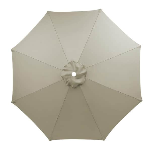Shatex Patio Umbrella Cover 10 ft. Replacement Canopy for 8 Ribs-Topp