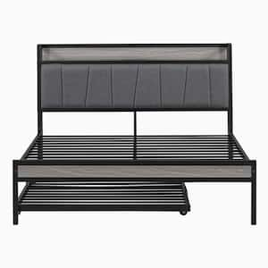 Black Full Platform Bed