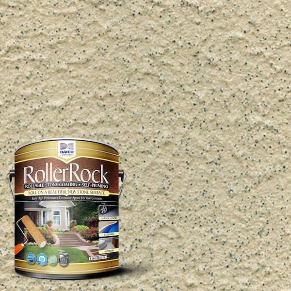 DAICH RollerRock 1 Gal. Self-Priming Pebblestone Exterior Concrete Coating