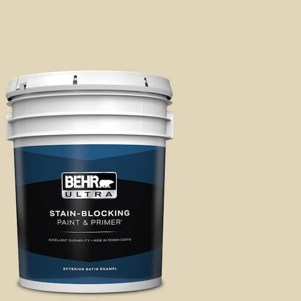 BEHR ULTRA 5 gal. #760C-3 Wild Honey Satin Enamel Exterior Paint & Primer