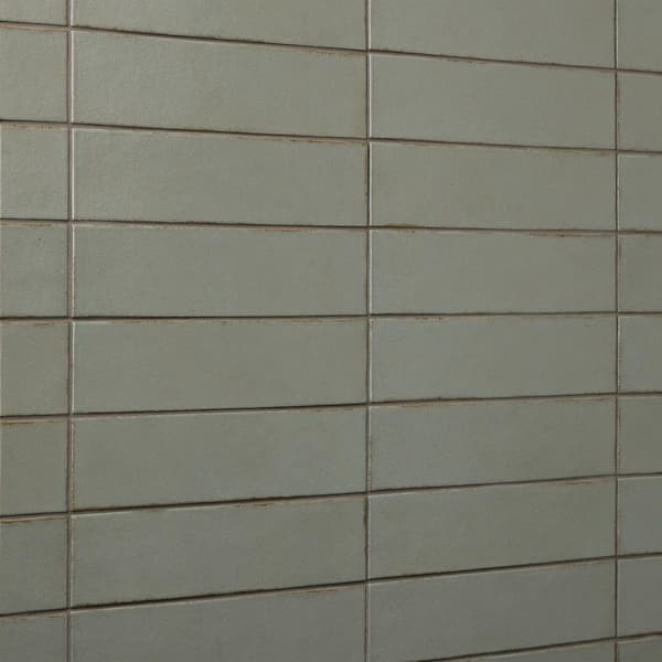 Marazzi Terramater Lichen 3-1/2 in. x 15 in. Glossy Porcelain Wall