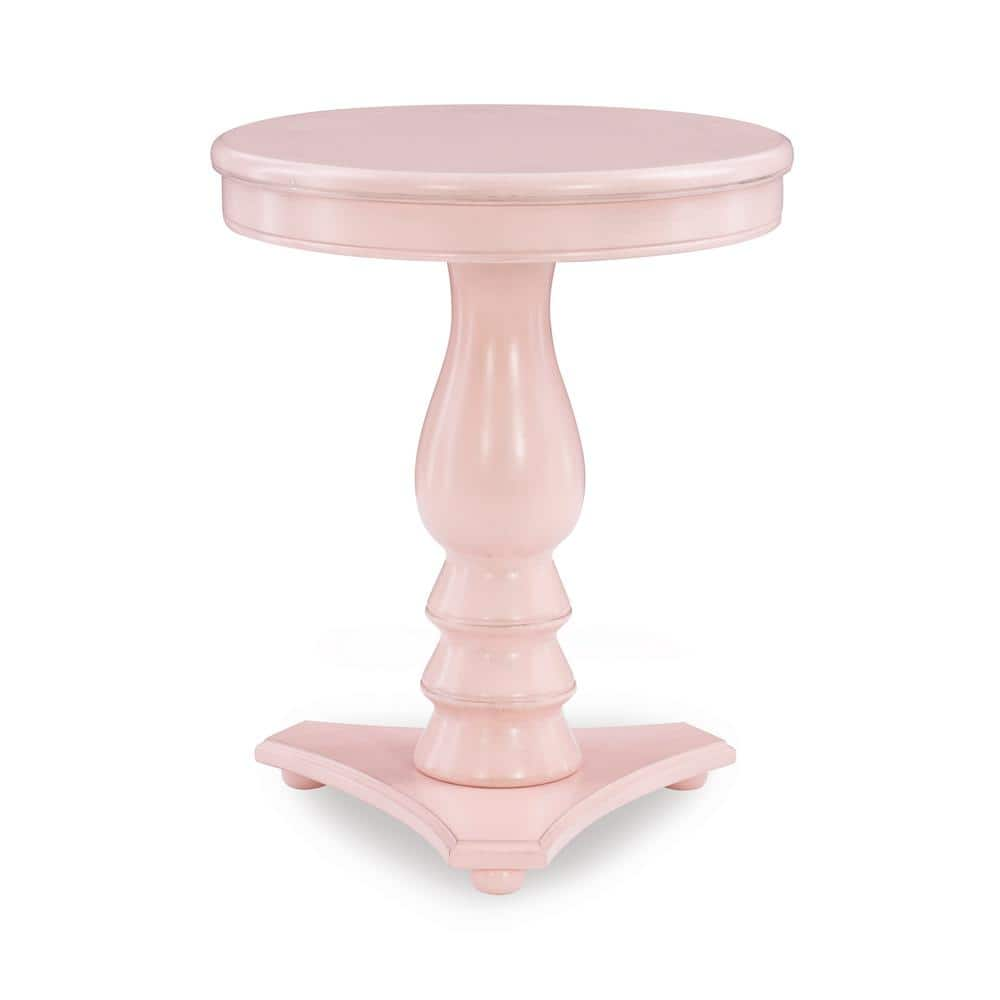 pink nesting tables