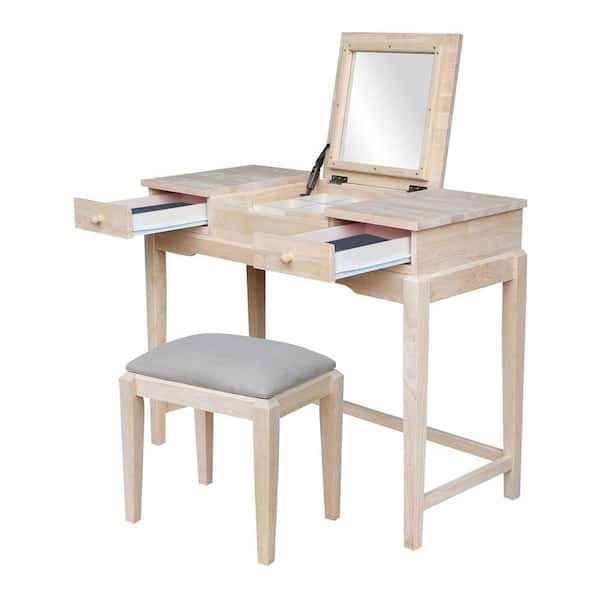 International Concepts 2-Piece Unfinished Vanity Set