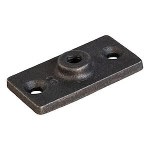 Rod Hanger Plate in Uncoated Iron for 1/4 in. Threaded Rod