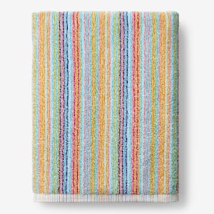 Stripe Multicolored Cotton Bath Sheet