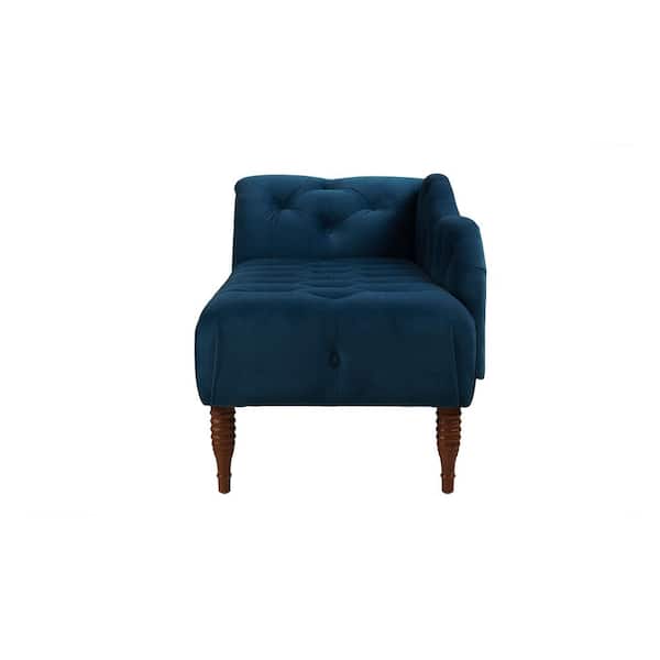 Jennifer Taylor Satin Teal Right Arm Facing Samuel Chaise Lounge 62030 867 The Home Depot Jennifer Taylor Satin Teal Right Arm, Upholstered Chaise Lounge With Arms