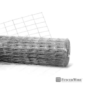 5 ft. x 100 ft. 12.5-Gauge Welded Wire Fence with Mesh 2 in. x 4 in.