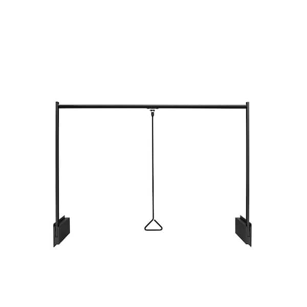 Adjustable and Trim-to-Fit Pull Down Closet Rod for Custom Closet Systems