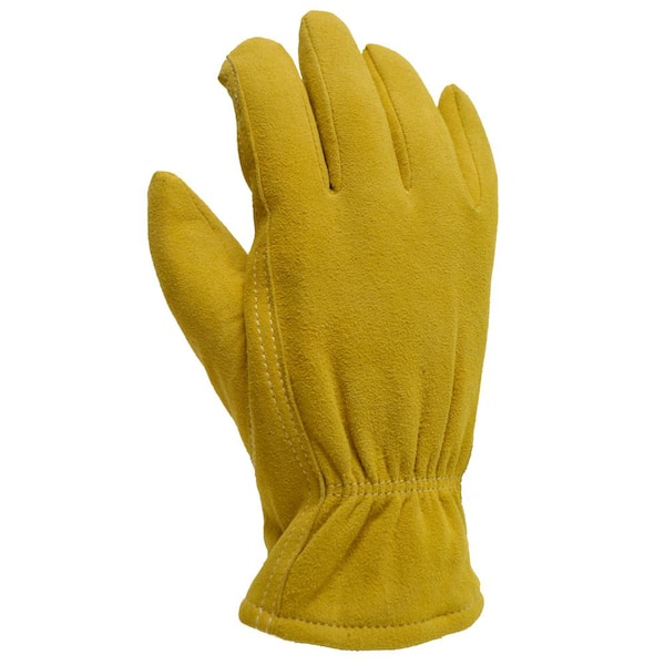 XX-Large Winter Camel Suede Deerskin 40g Thinsulate Cold-Temp Gloves