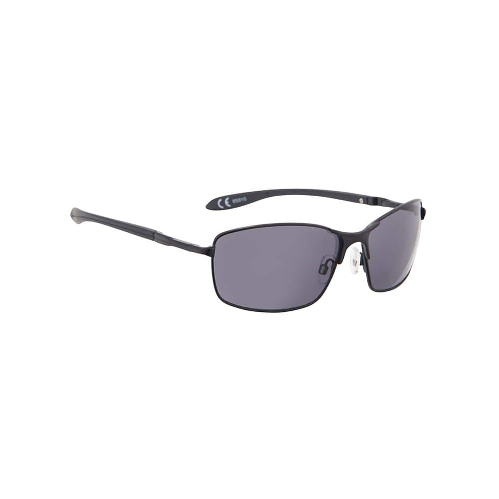  PZ Clear Frame Polarized Sunglasses with Flat Lens for