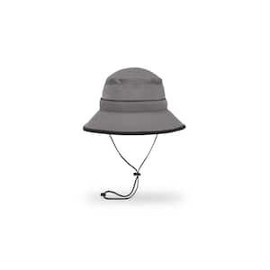 Unisex Medium Charcoal Solar Bucket Hat