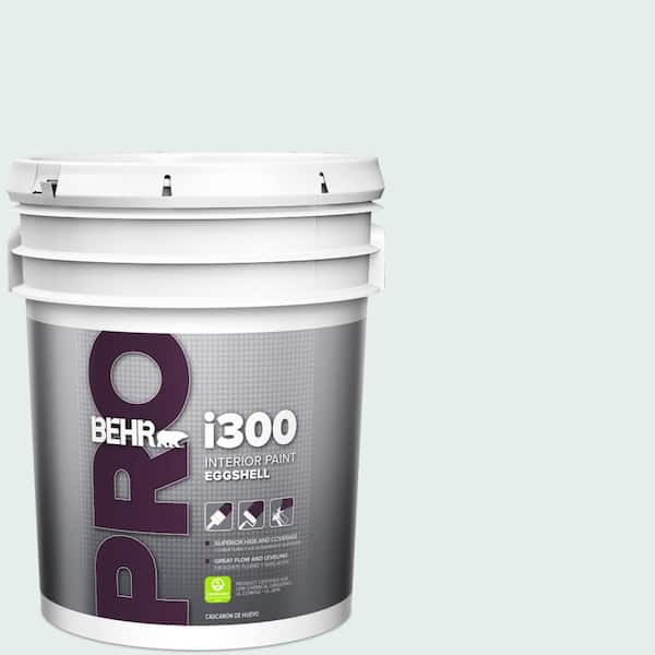 BEHR PRO 5 gal. #W-D-510 Waterfall Mist Eggshell Interior Paint