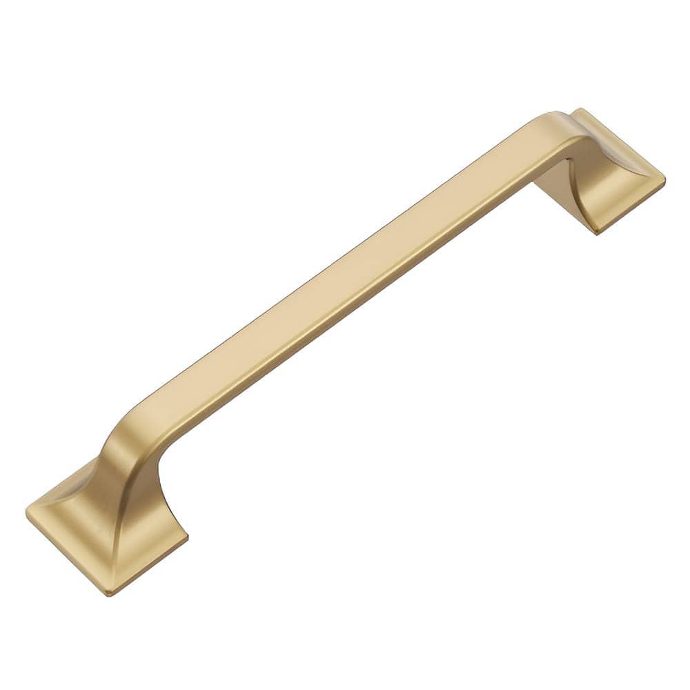 Champagne Bronze Modern Kitchen Cabinet Pulls, 5-1/16"