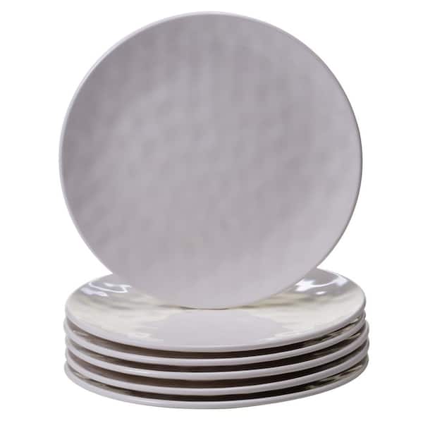 Certified International 6-Piece Cream Salad Plate Set