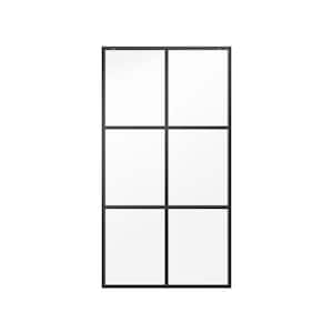 29-3/4 in. x 55-1/2 in. x 1/4 in. (6mm) Frameless Sliding Bathtub Door Glass Panels in Ingot (For 50-60 in. Doors)