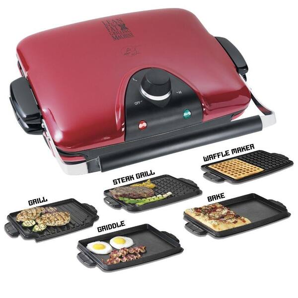 George Foreman Next Grilleration G5 Grill/Waffler/Griddle-DISCONTINUED