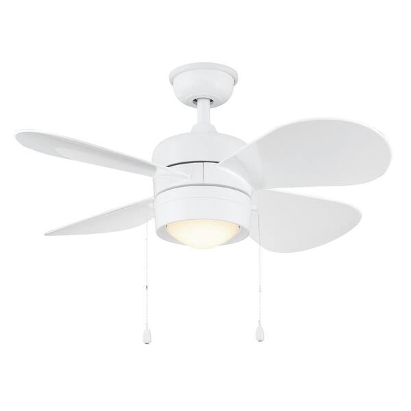 Padgette 36 in. LED White Ceiling Fan
