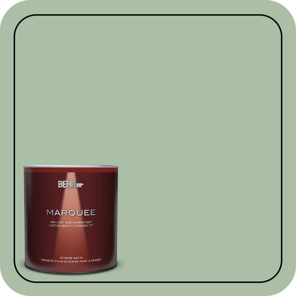 1 qt. #S400-4 Azalea Leaf One-Coat Hide Matte Interior Paint & Primer price history on PriceWatchPro