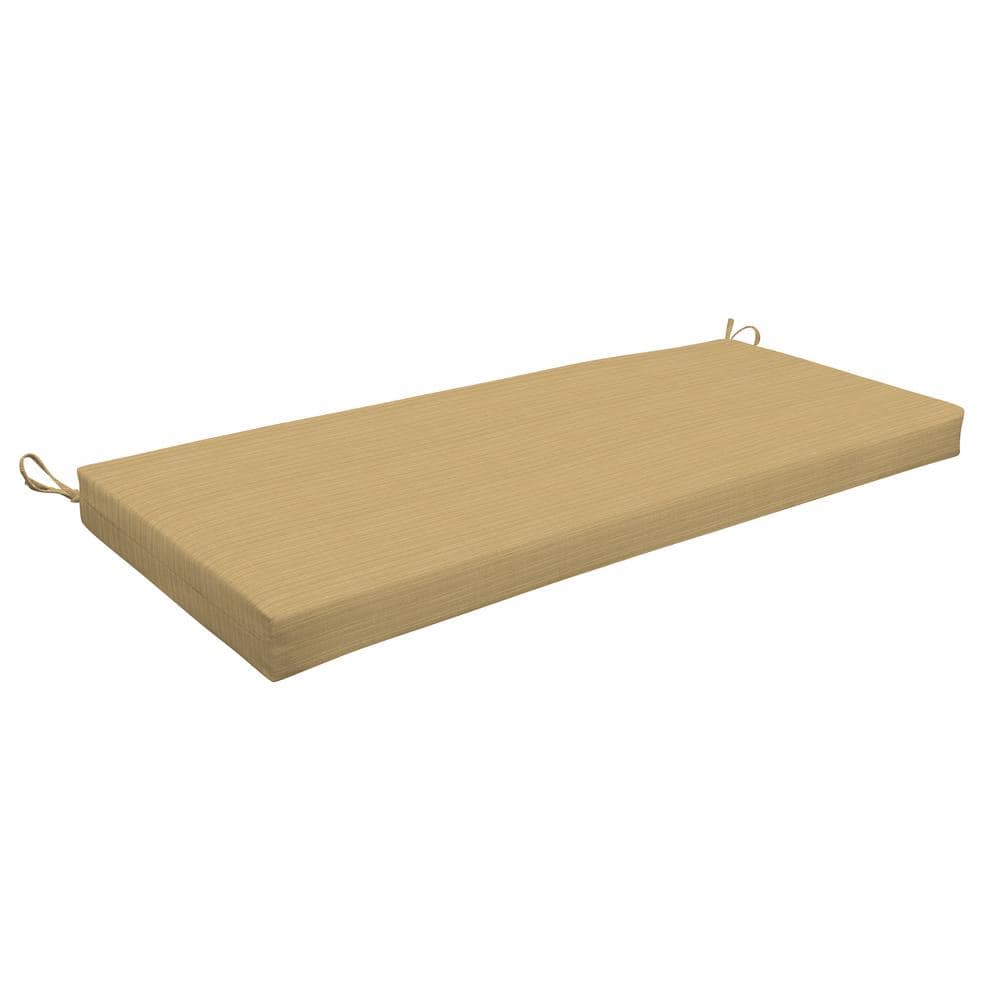 Outdoor Bench Cushion Sunbrella Dupione Bamboo 21701S101Z120