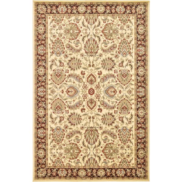 Unique Loom Voyage Asheville Ivory 10' 6 x 16' 5 Area Rug