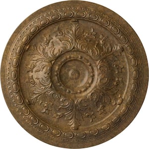 38-3/8 in. x 2-7/8 in. Oslo Urethane Ceiling (Fits Canopies up to 7-5/8 in.), Rubbed Bronze