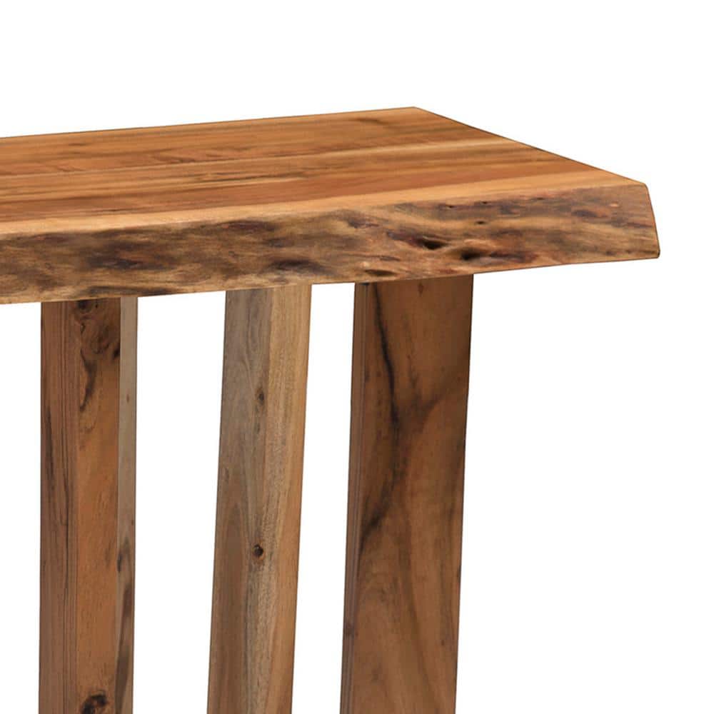 Berkshire Natural Acacia Wood Live Edge End Table