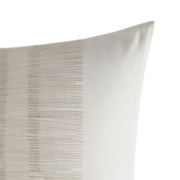 The Soft White Pintuck Extra Long Lumbar Throw Pillow-14 x 36