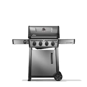 Freestyle 425 4-Burner Natural Gas Grill in Graphite Grey