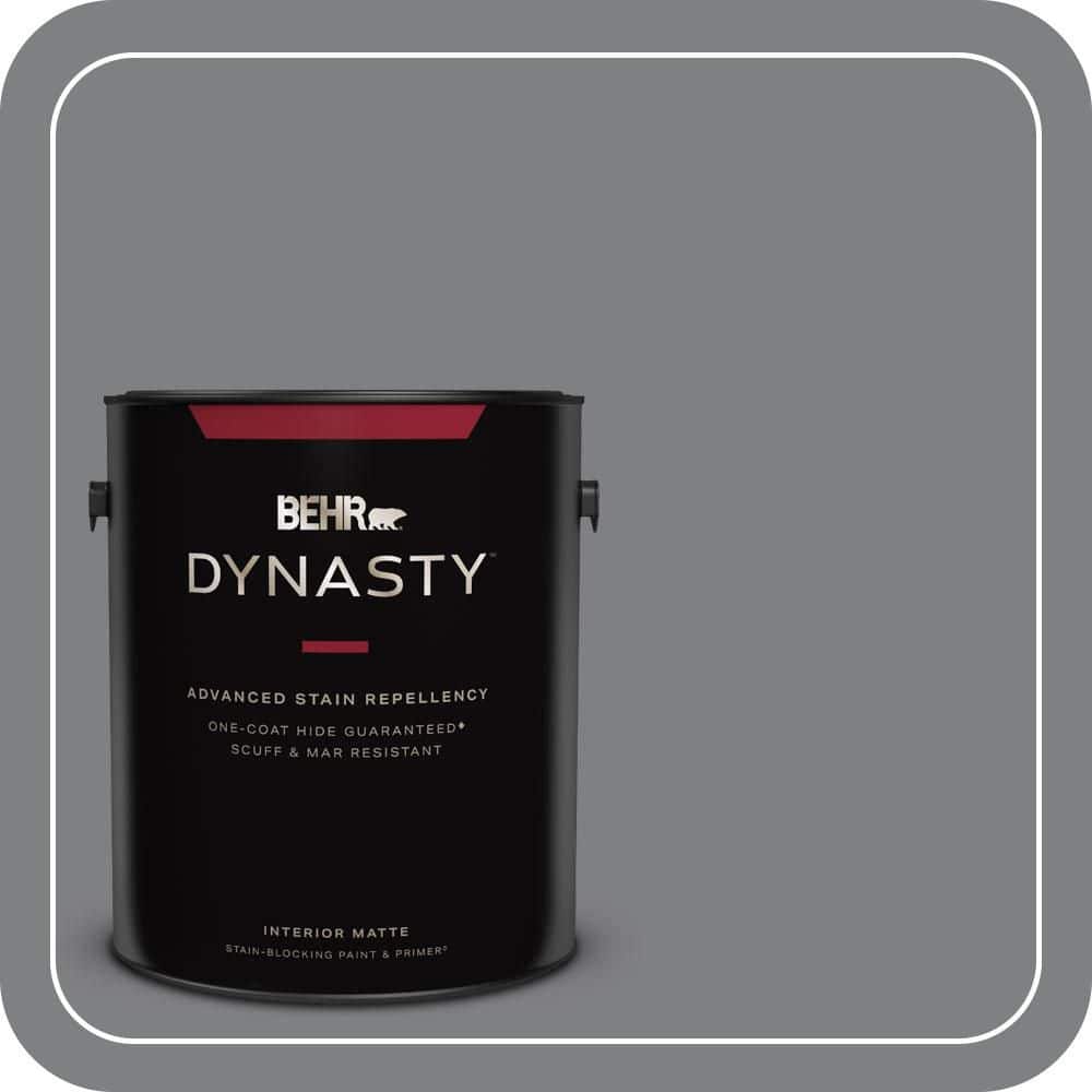 1 gal. #T12-10 Game Over Matte Interior Stain-Blocking Paint & Primer price history on PriceWatchPro