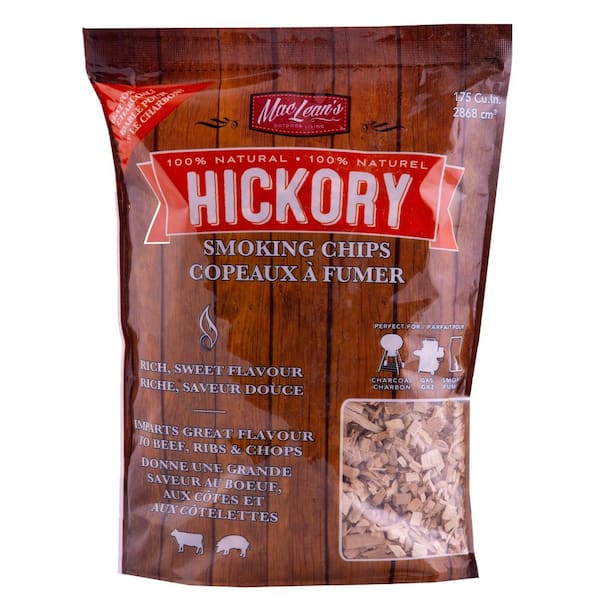 Maclean's OUTDOOR 2 lb. Hickory BBQ Smoking Chips